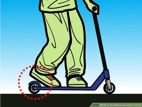 Рисунки трюковых самокатов