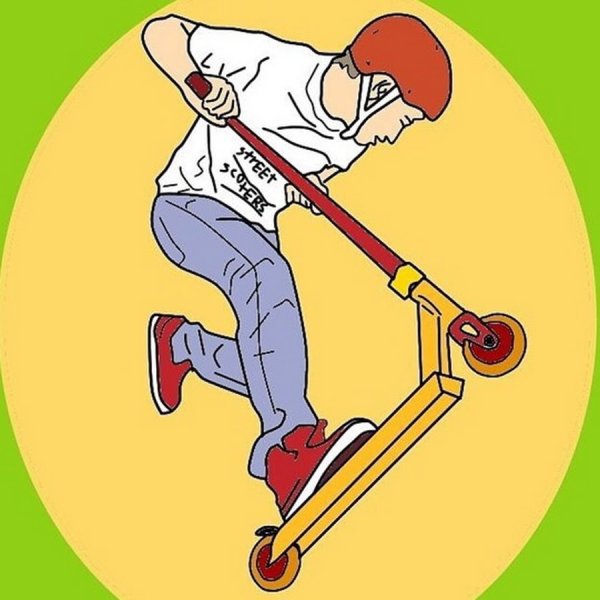 Мальчик на трюковом Самеке