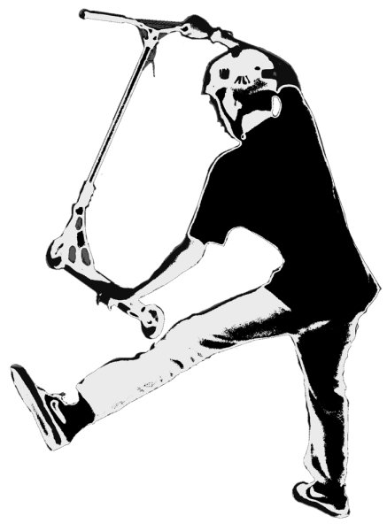 Арты с самокатом