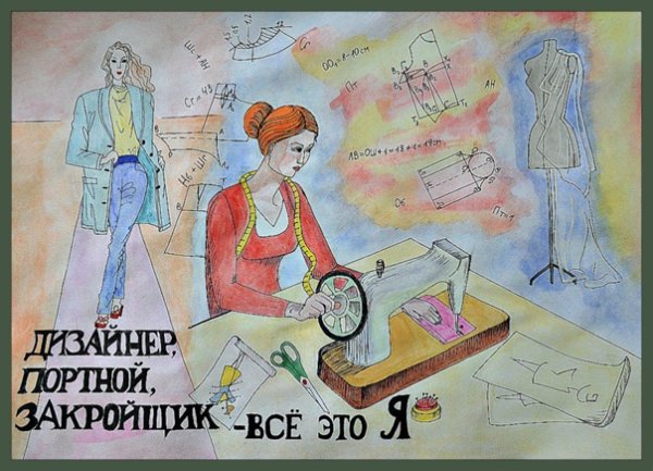 Рекламный плакат на тему профессия моей мечты