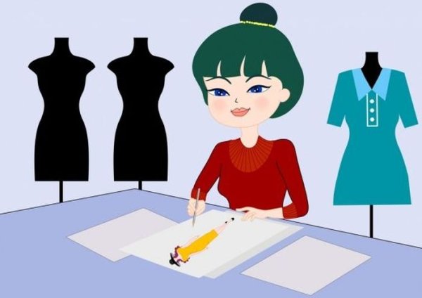 Раскраска модельер