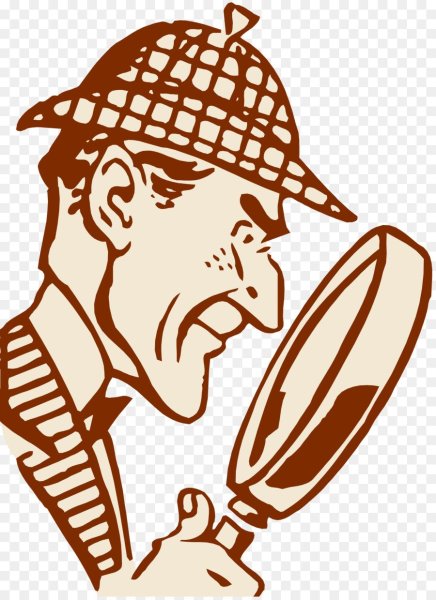 Шерлок Холмс рисунок