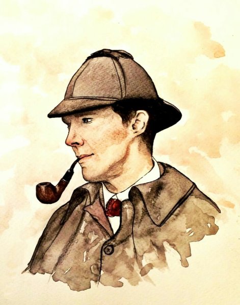 Шерлок Холмс Василий Ливанов арт