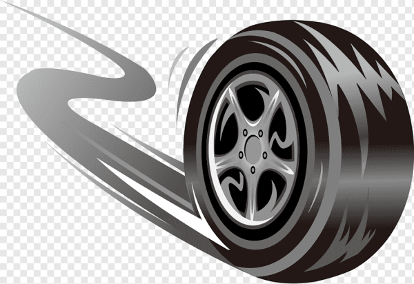 Колесо автомобиля вектор