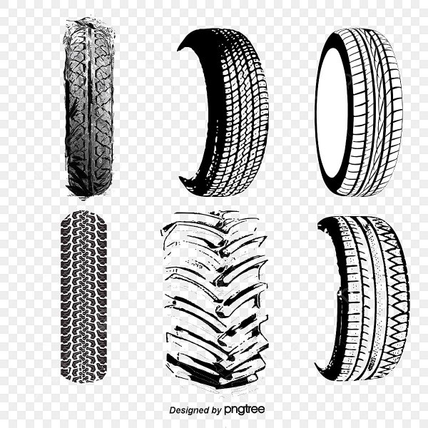 Вектор протектора колеса мотоцикла спереди