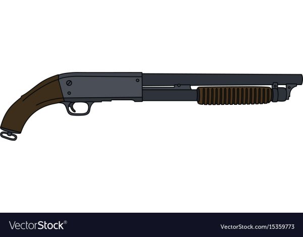 Дробовик сбоку