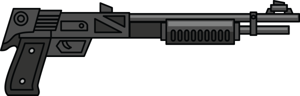 Мультяшный дробовик