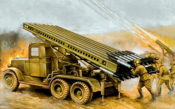 БМ-8 на Виллисе