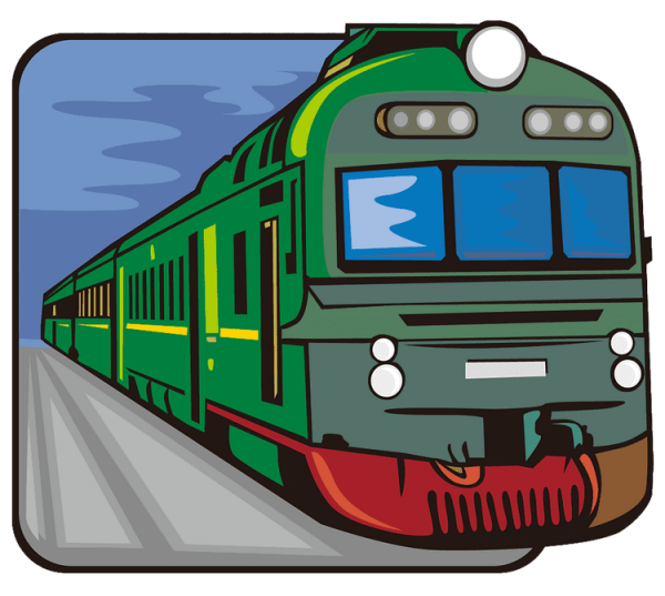 Нарисовать поезд