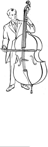 Контрабас схематично