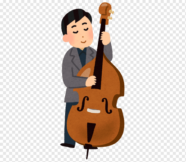 Контрабас мультяшный