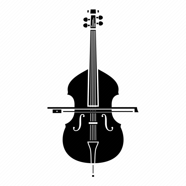 Виолончель набросок