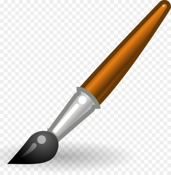 Кисть для рисования на прозрачном фоне