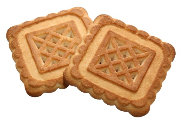 Печенье квадратное