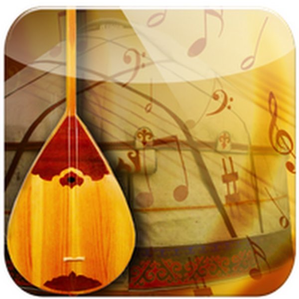 Музыкальный логотип домбыра