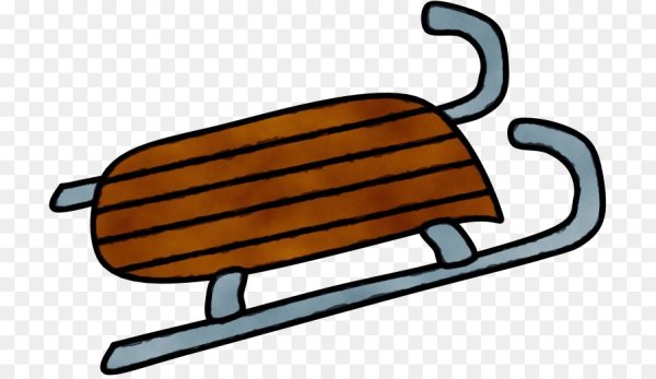 Санки рисунок