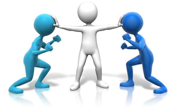 Конфликт картинки для презентации