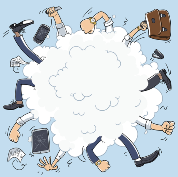 Конфликт мультяшный