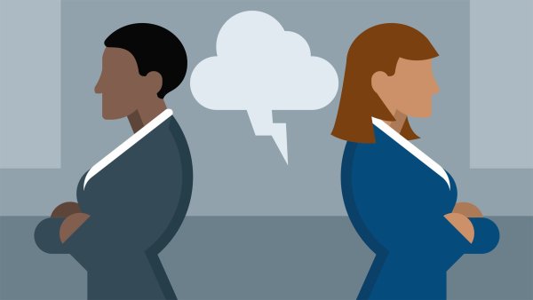 Конфликт иллюстрация