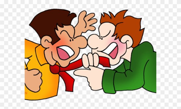 Конфликт мультяшный