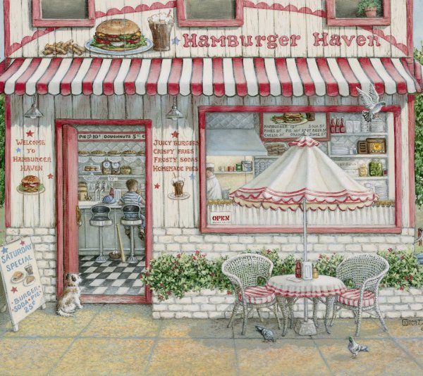 Улица Париж скетч кафе скетч