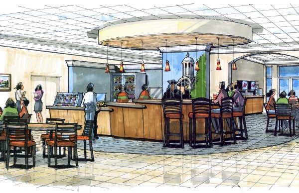 Мультяшное кафе