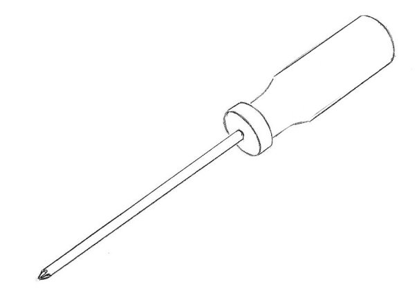 Отвертка карандашом