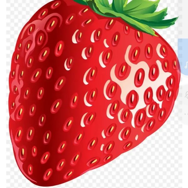 Клубника мультяшная