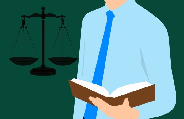 Юрист иллюстрация