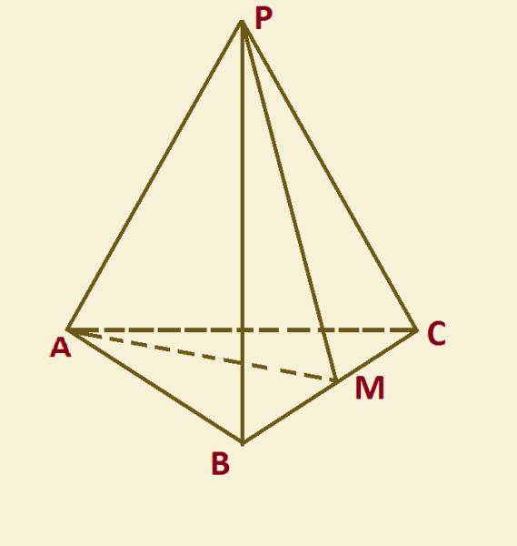 Правильная 3 угольная пирамида