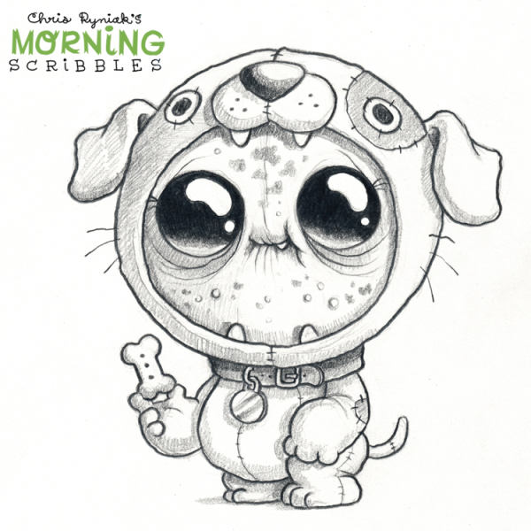 Монстрики рисунки карандашом