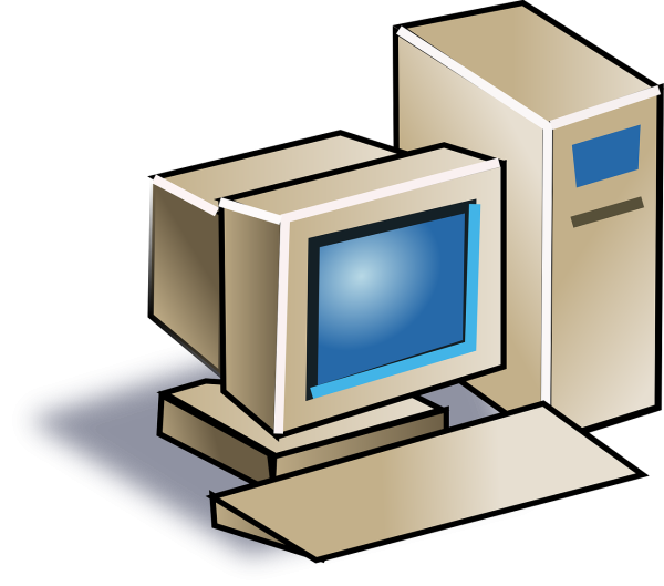Иконка старого компьютера