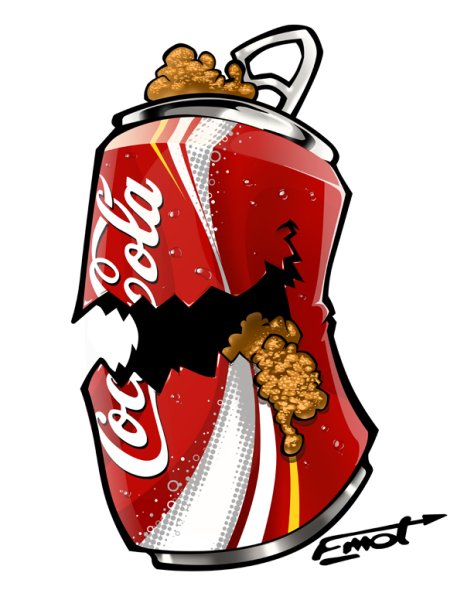 Кока кола мультяшный