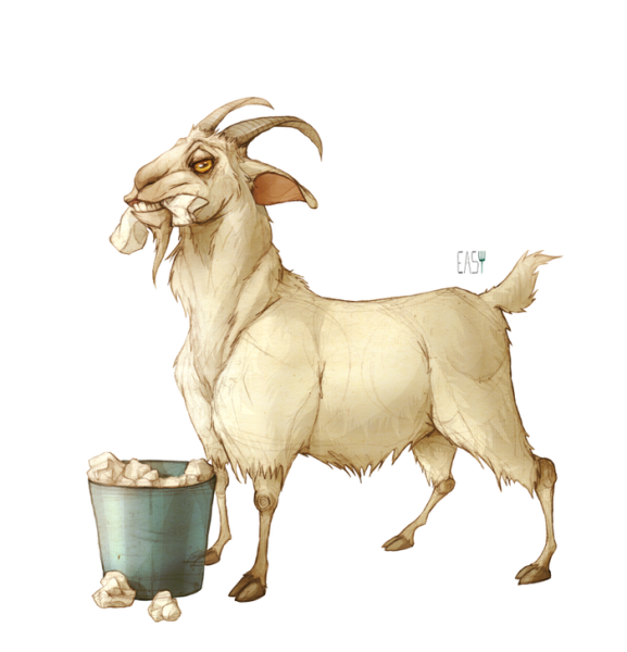 Козлик мультяшный