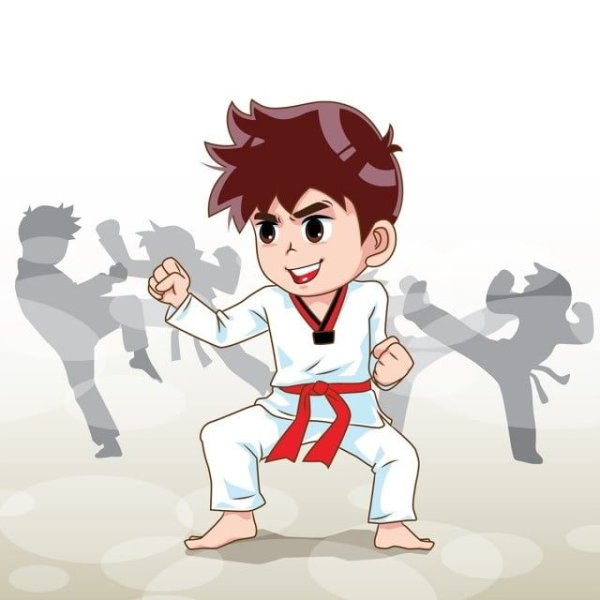 Мальчик тхэквондист