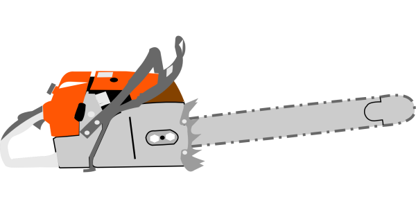 Бензопила штиль вектор