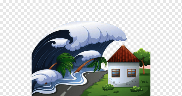 Наводнение мультяшное