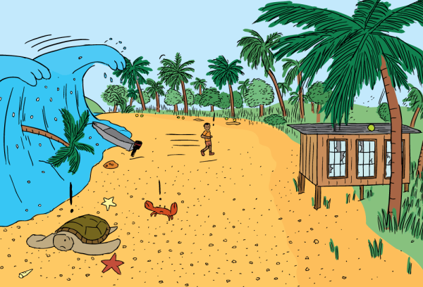 Мультяшное ЦУНАМИ