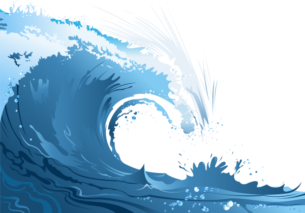 Волна мультяшная