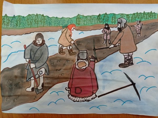 Рисунок Сурский оборонительный рубеж