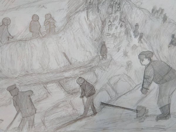 Сурский и Казанский рубеж картины