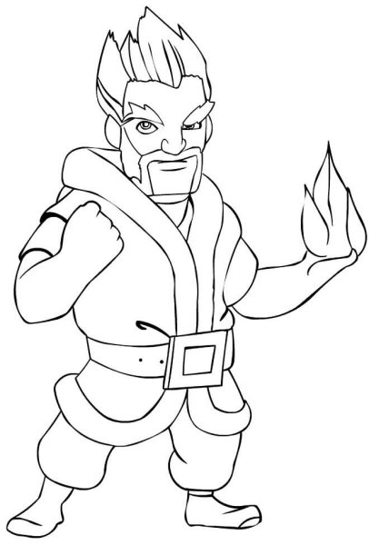 Ледяной Колдун клеш оф кланс