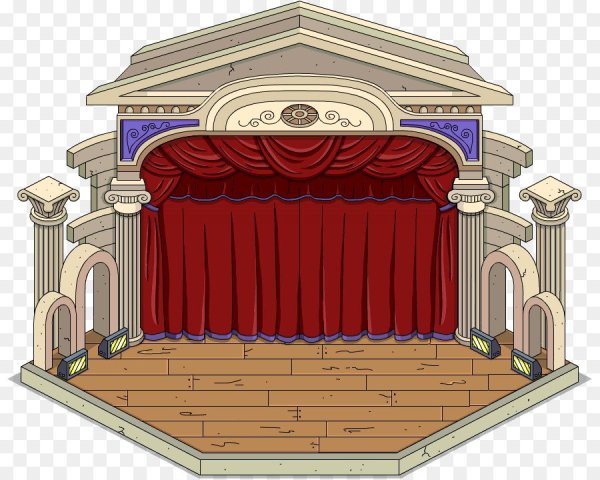 Сцена рисунок