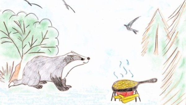 Иллюстрации к рассказу барсучий нос Паустовский