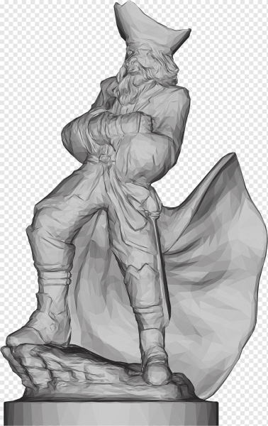 Монументальная скульптура для рисования