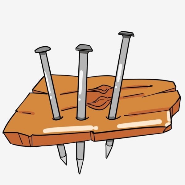 Гвоздь мультяшный