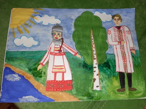 Национальные костюмы народов России чуваши