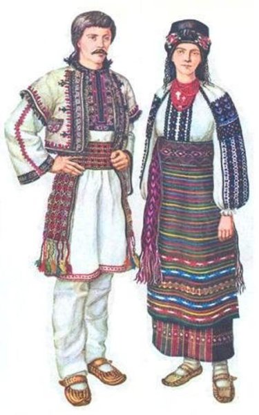 Кукла в чувашском костюме рисование