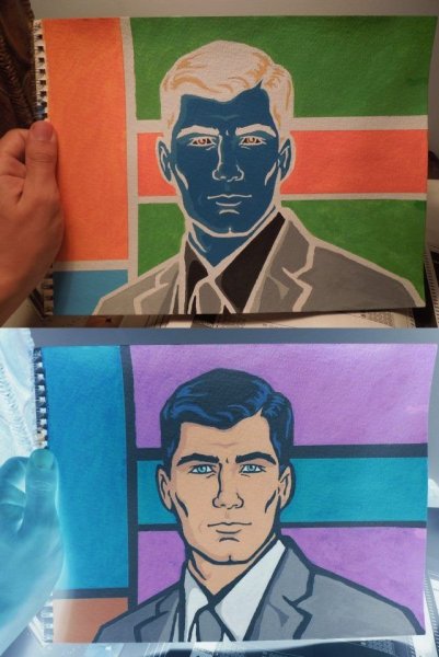 Негатив рисунок