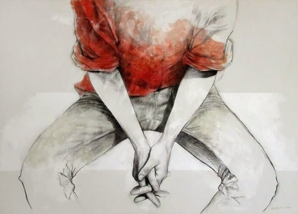 Печаль рисунок